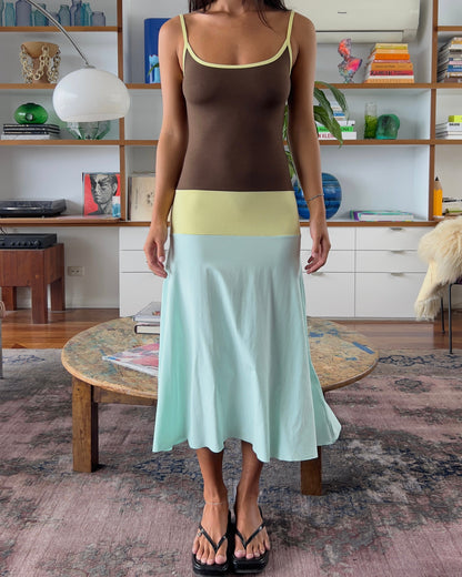 Lucy Midi Dress in Mirage