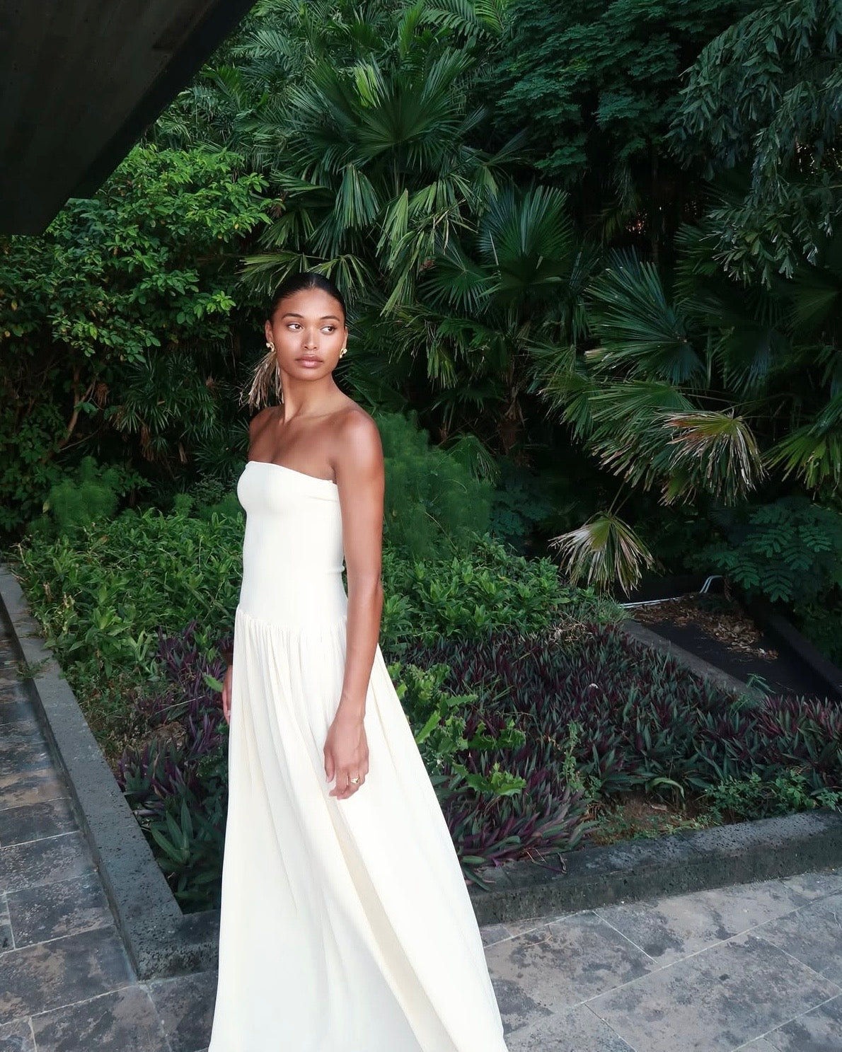 Lyanna Maxi Dress in Cream