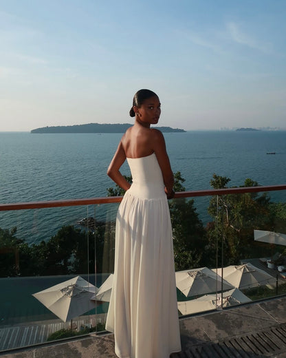 Lyanna Maxi Dress in Cream